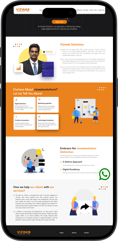 start up website